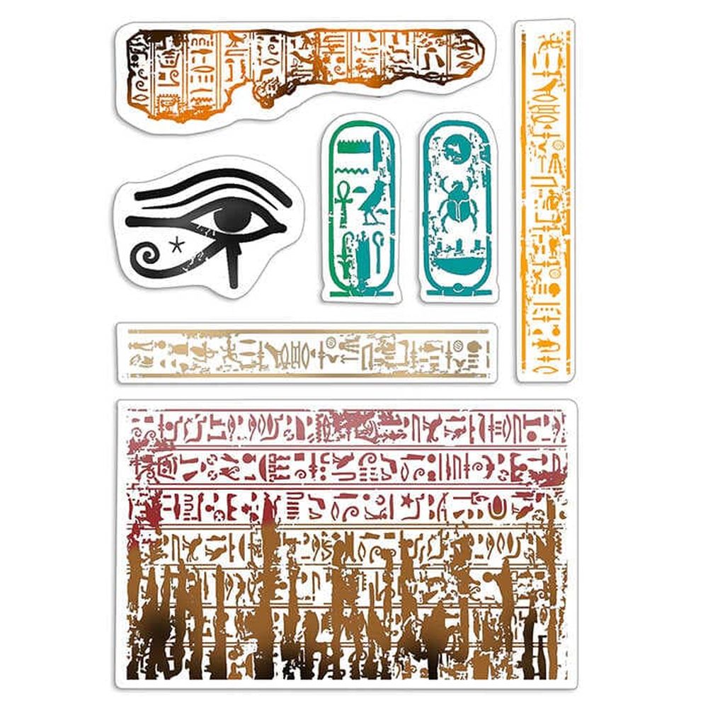 4"x6" Stamps Walk Like an Egyptia