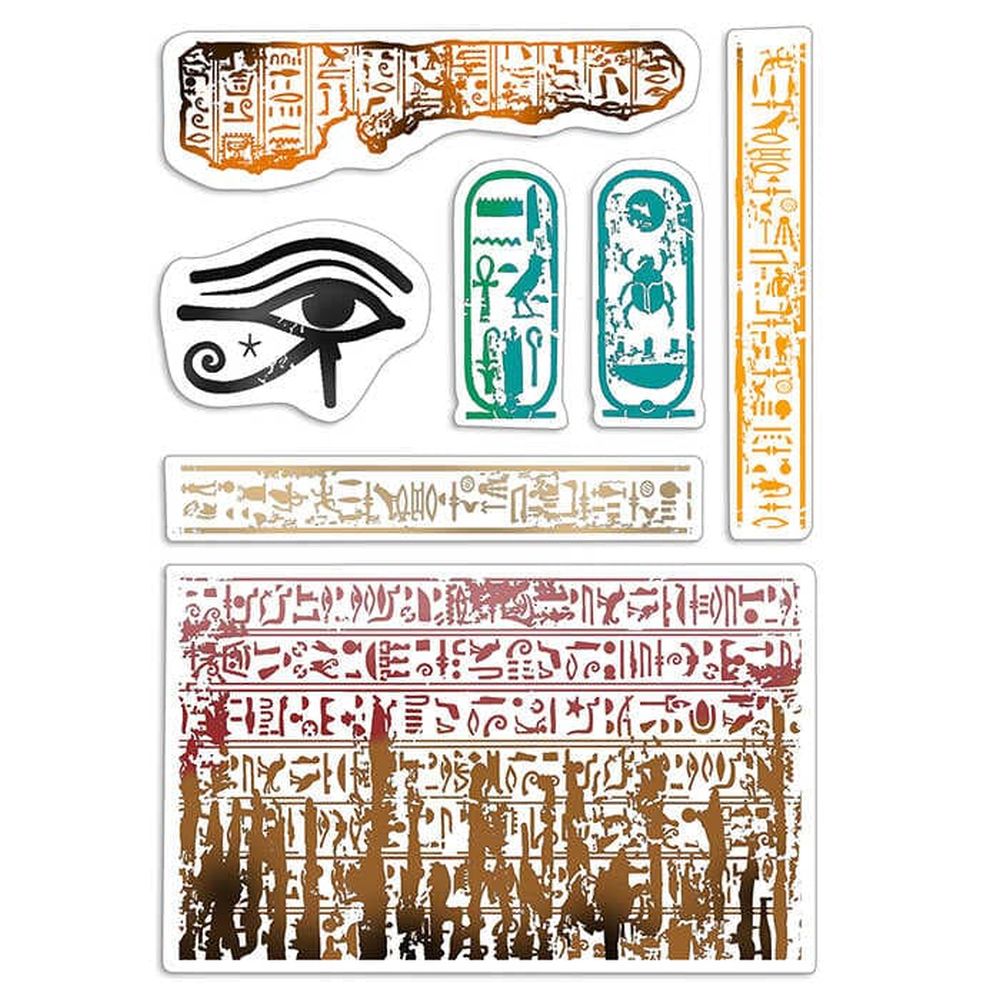 4&quot;x6&quot; Stamps Walk Like an Egyptia