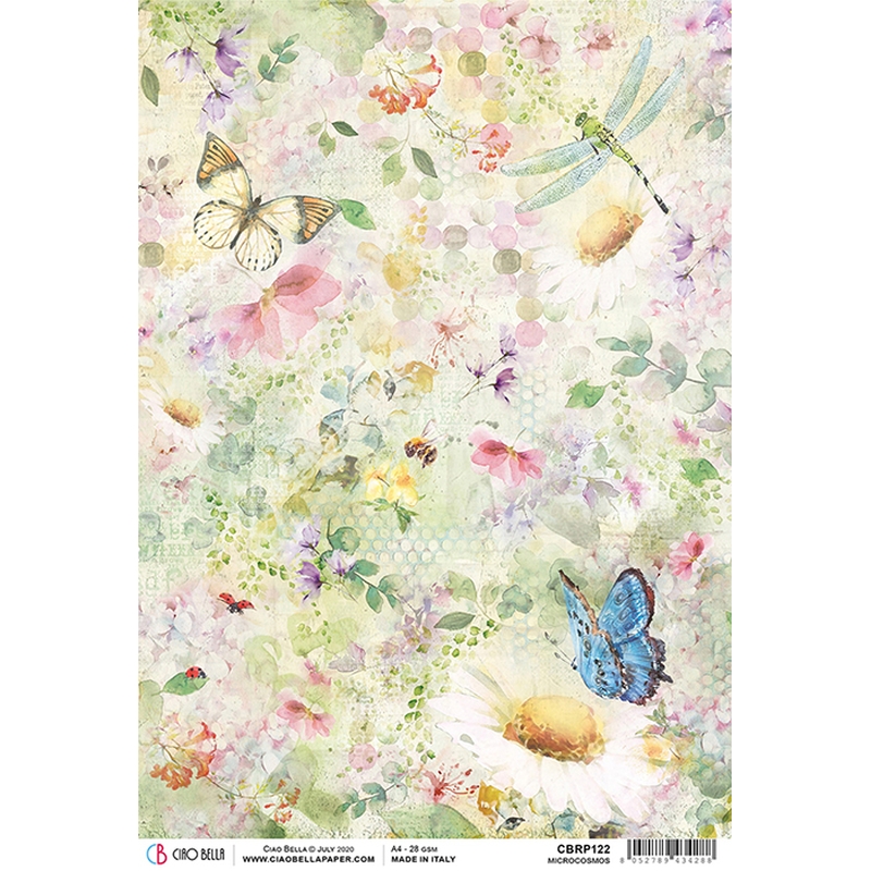 A4 Rice Paper x5 Microcosmos 