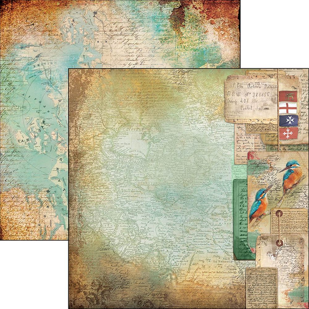 12"x12" Sheets x12 Diario di bordo