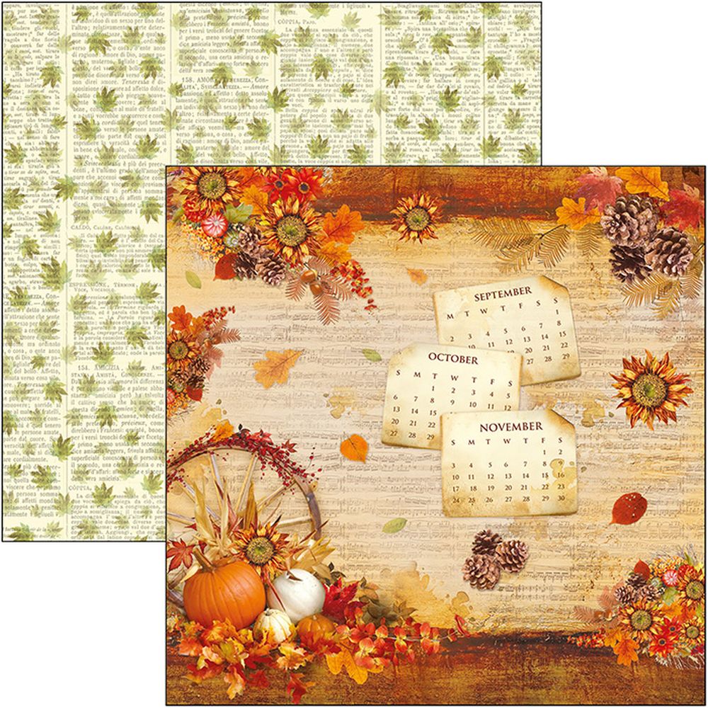 12"x12" Sheets x12 The Sound of Autumn