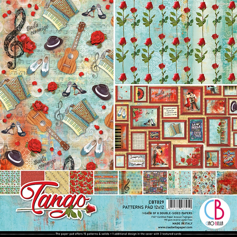 12"x12" Patterns Pad Tango