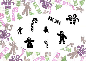Christmas Treats Clear Stamp Set