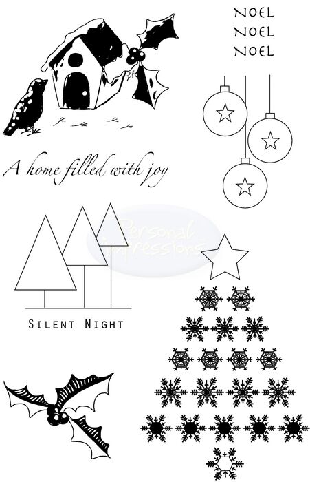 Personal Impressions A Home Filled with Joy stamp set