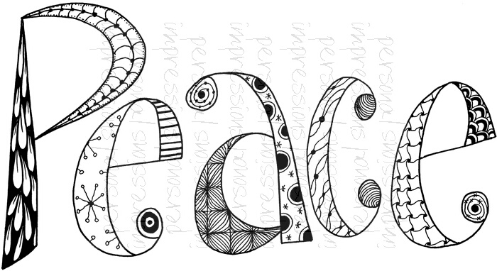 Lindsay Mason Peace Ready To Go stamp set