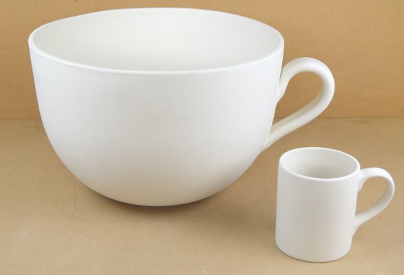 Colossal Mug / Giant Tea Cup box of 2