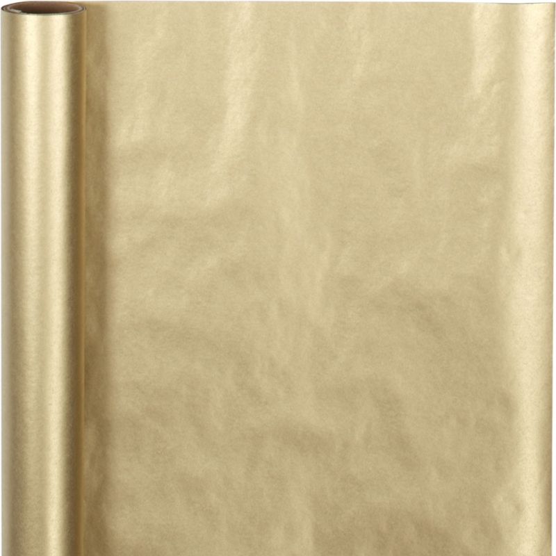 Wrapping Paper 50cmx5m 60g gold