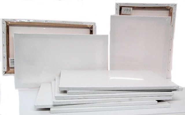 Stretched Canvas A3 - Pack 10 A3 30x42 cm, Depth 1,6 cm