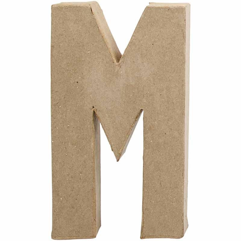 Creativ - Paper Mache Letter M - 20.5cm
