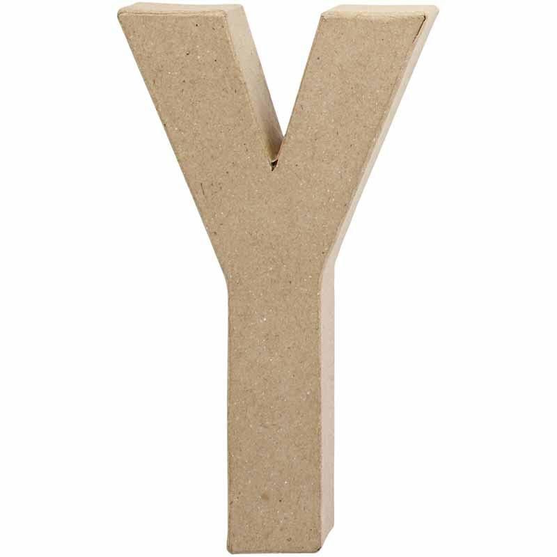 Letter Y - 20.5cm Single