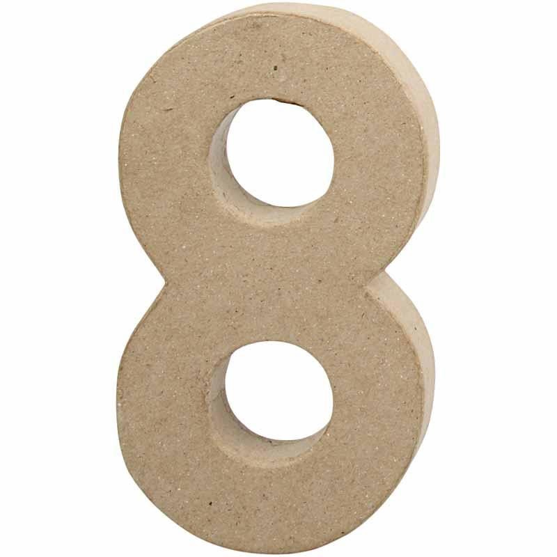 Creativ - Paper Mache Number 8 - 20.5cm