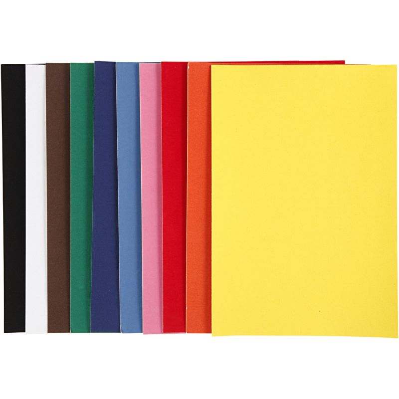 Velour Paper A4 140g 50 sheets Assorted