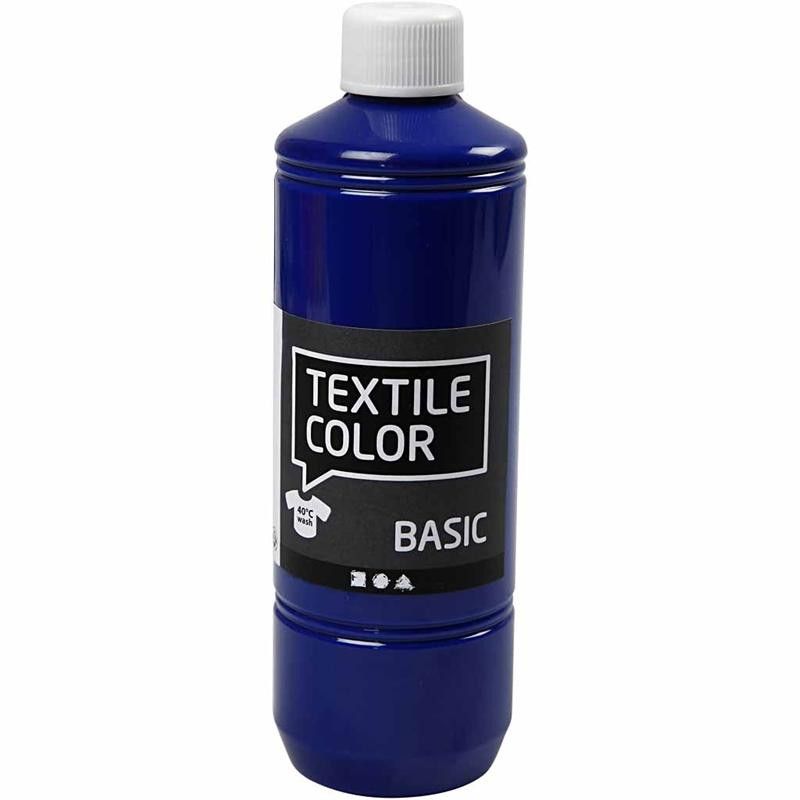 Textile Paint 500ml primary blue