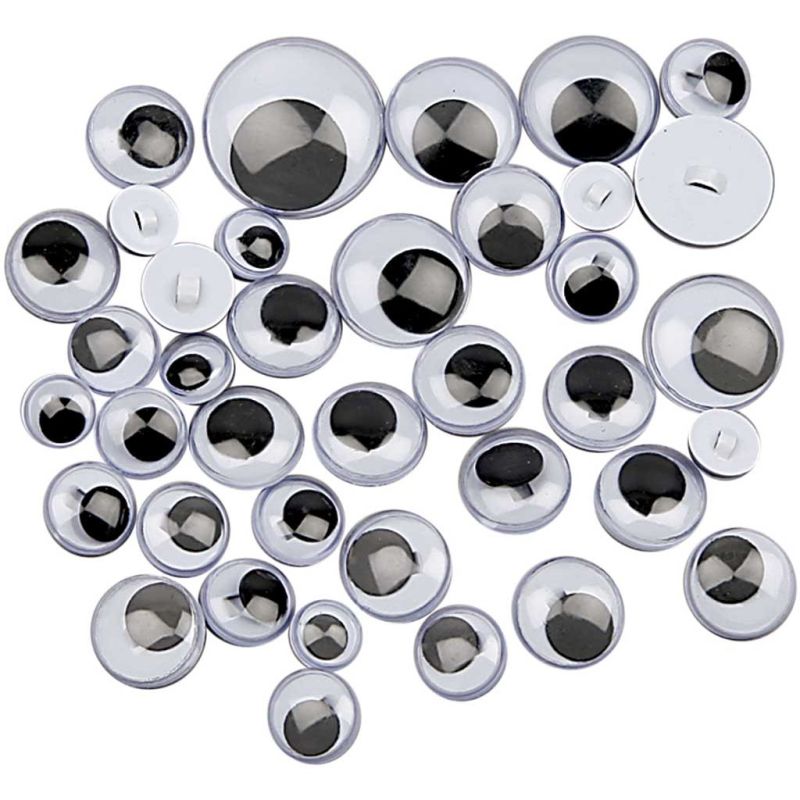 Creativ - Googly Eyes - 8-20mm (24pcs)