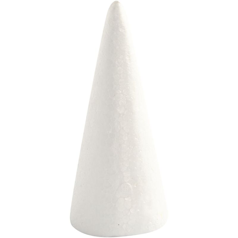 Cone 14.5x6cm 5pcs white