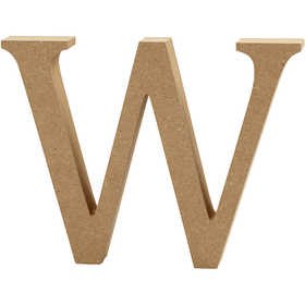 Creativ - Wooden Letter W - 13cm