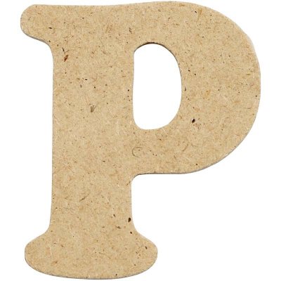 Letter P- 4cm Pack of 10