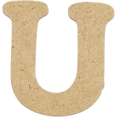 Letter U - 4cm Pack of 10