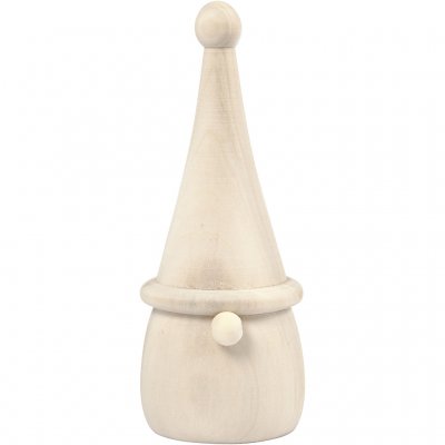 Gnome poplar wood, 1pc