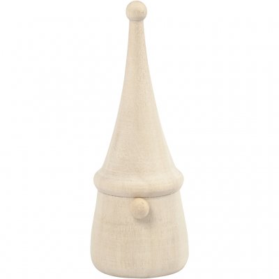 Gnome poplar wood, 1pc
