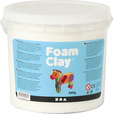Foam Clay 560g White - single