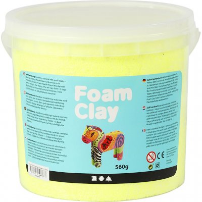 Foam Clay 560g Neon Yellow - single
