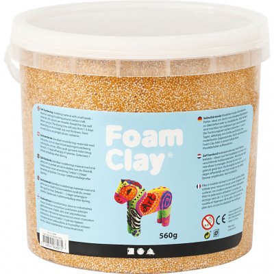 Foam Clay 560g Gold - single