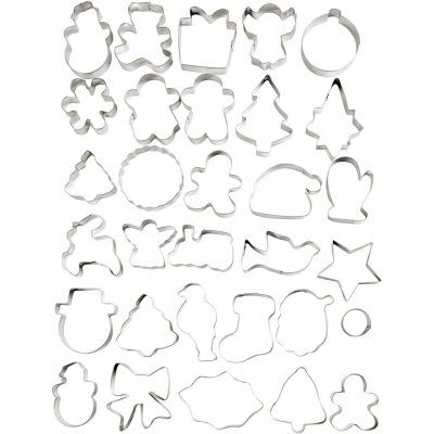 Clay Cutters - 30 Christmas shapes