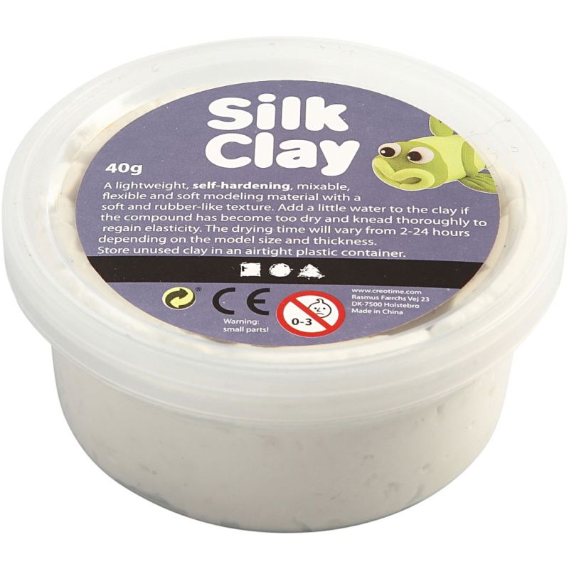 Silk Clay 40g white