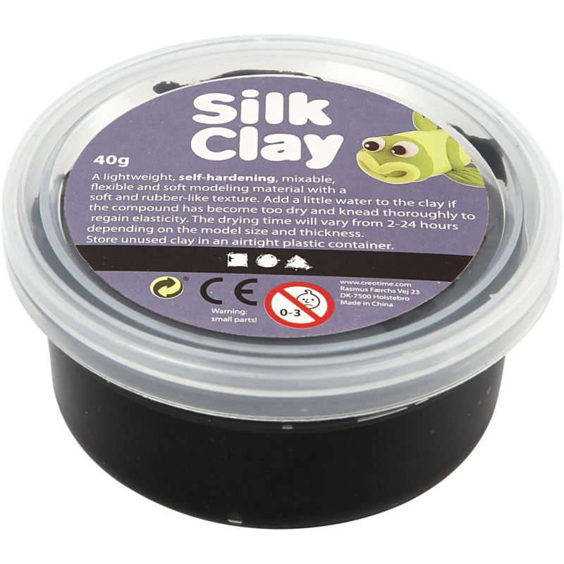 Silk Clay 40g black