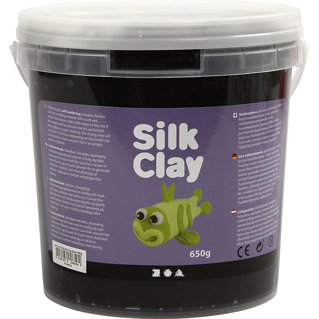 Silk Clay 650g Black