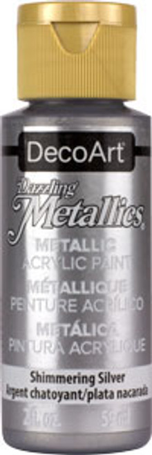 Shimmering Silver Americana Metallics 2oz