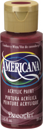 DecoArt Americana Transparent Acrylic - Cranberry Wine (2oz)