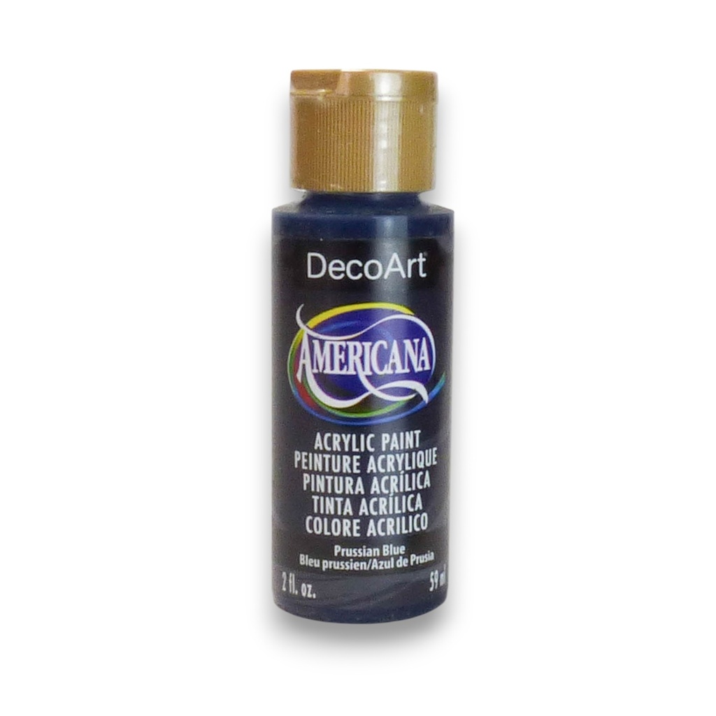 DecoArt Americana Acrylic - Prussian Blue (2oz)