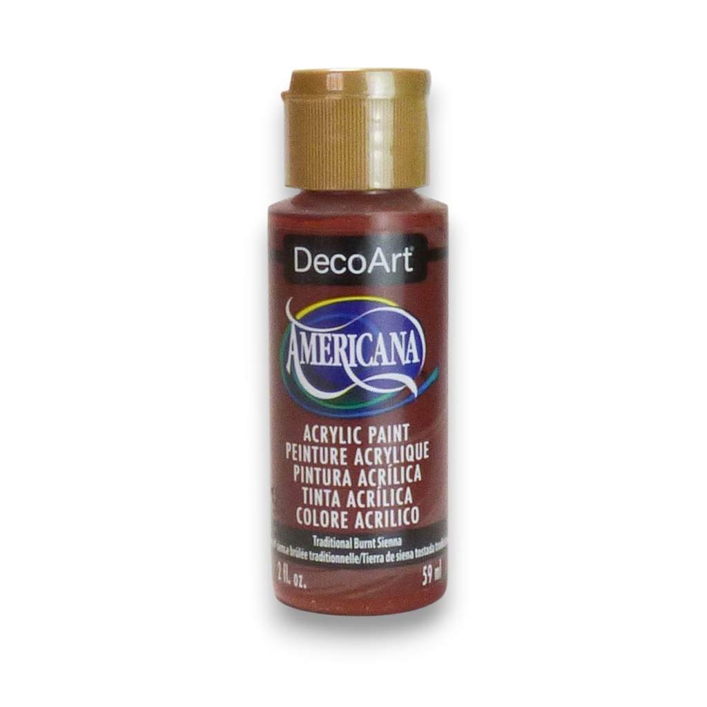 DecoArt Americana Acrylic - Traditional Burnt Sienna (2oz)