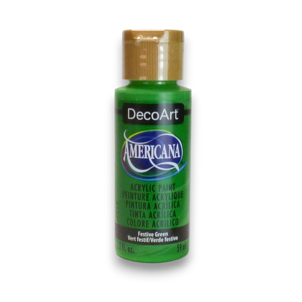 DecoArt Americana Acrylic - Festive Green (2oz)