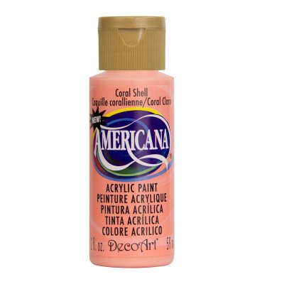 DecoArt Americana Acrylic - Coral Shell (2oz)