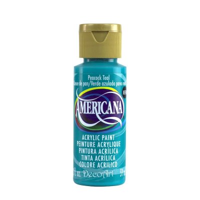 DecoArt Americana Acrylic - Peacock Teal (2oz)