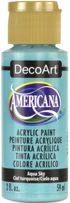 DecoArt Americana Acrylic - Aqua Sky (2oz)