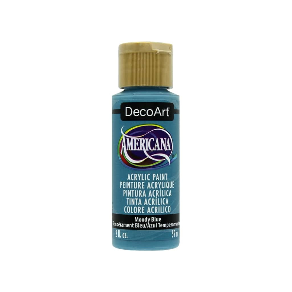 DecoArt Americana Acrylic - Moody Blue (2oz)