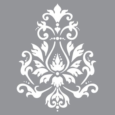 Brocade Motif Stencil