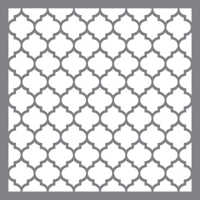 Classic Quatrefoil Stencil