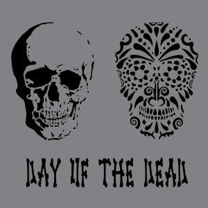 Day of the Dead 8x8 Stencils