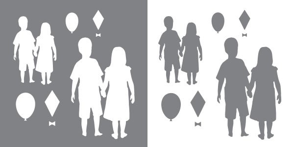 Children (2 pack, contains 2 sheets)