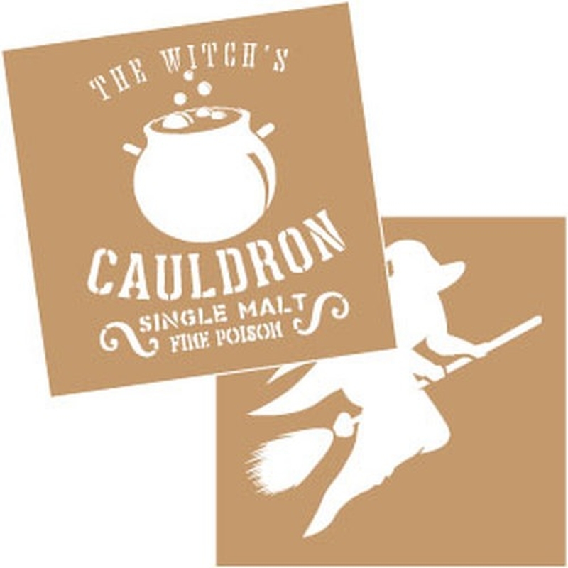 Cauldron Stencil