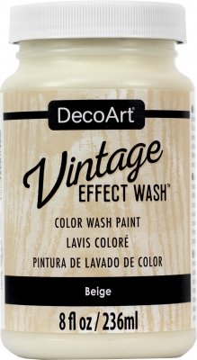 Beige Decoart Vintage Effect Wash 8oz