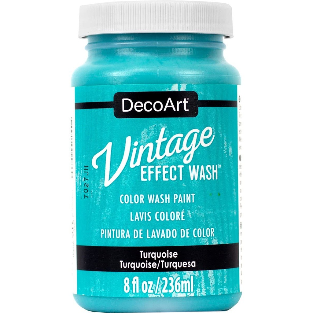 Turquoise Vintage Effects Wash