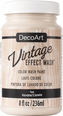 Tan Decoart Vintage Effect Wash 8oz