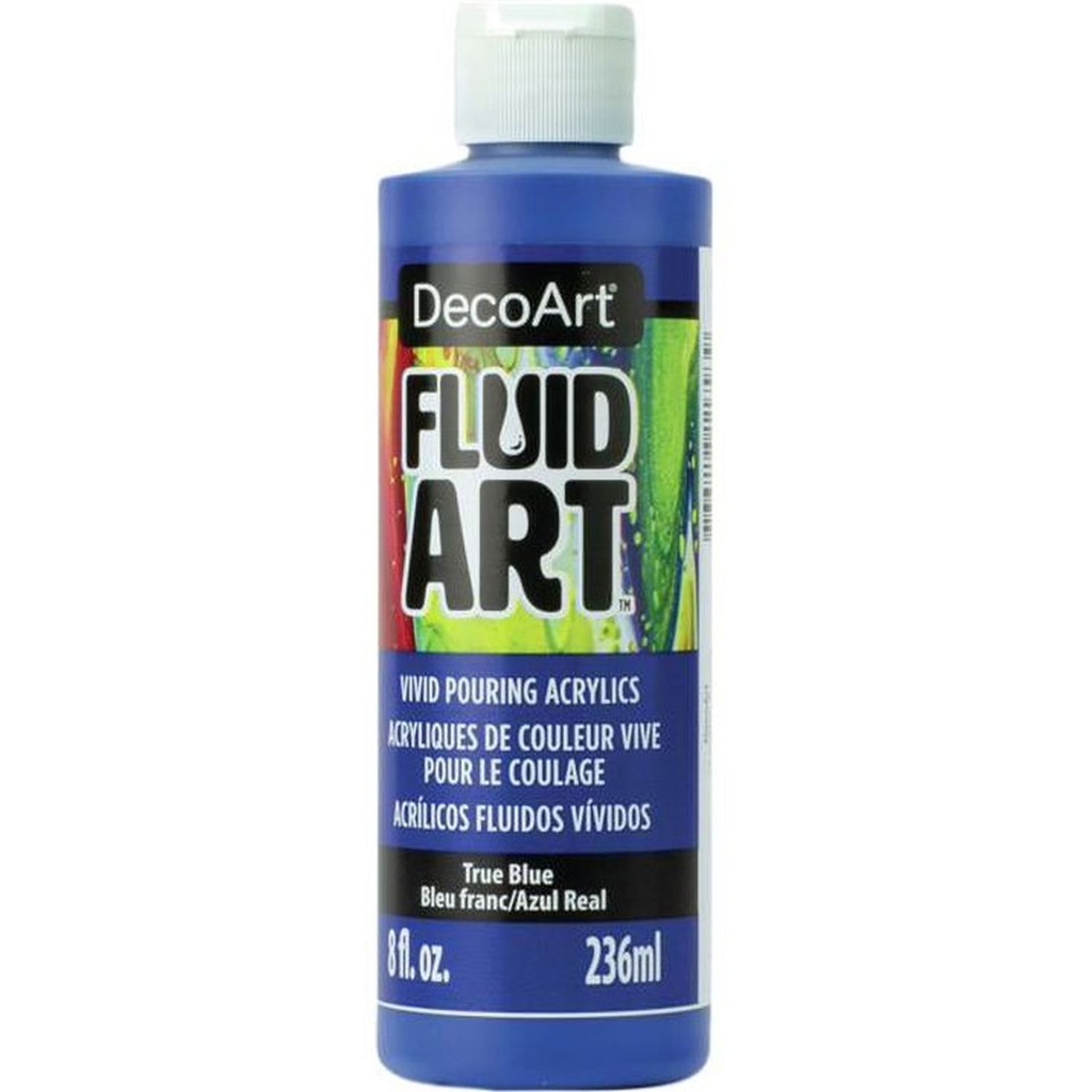 Fluid Art Ready to Pour - True Blue 8oz.