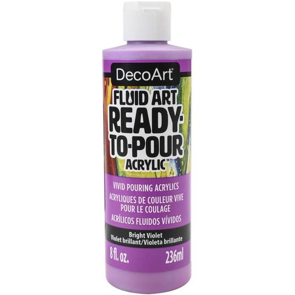 Fluid Art Ready to Pour - Bright Violet 8oz.
